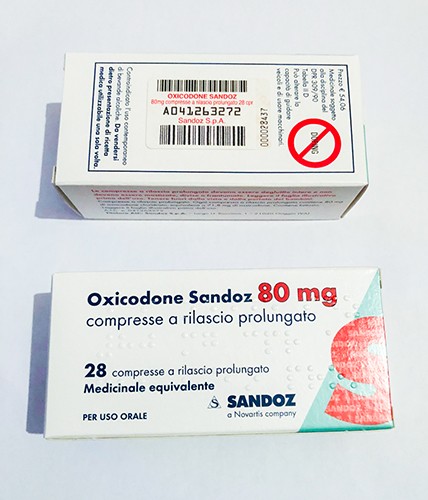 Oxycodon 80 mg von Sandoz