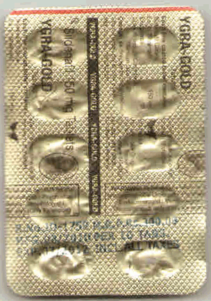 Ygra Gold (Viagra Generika) 150mg