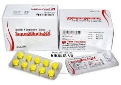 Super Vikalis VX – Tadalafil + Dapoxetine