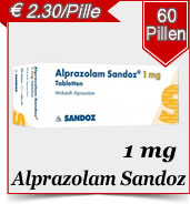 Alprazolam Sanval 1 mg